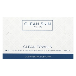 Clean Skin Club, чистые полотенца, одноразовые, 25 шт.