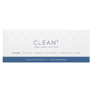 Clean Skin Club, Clean2, прокладки для лица, очень большие, 60 шт. (Товар снят с продажи) 