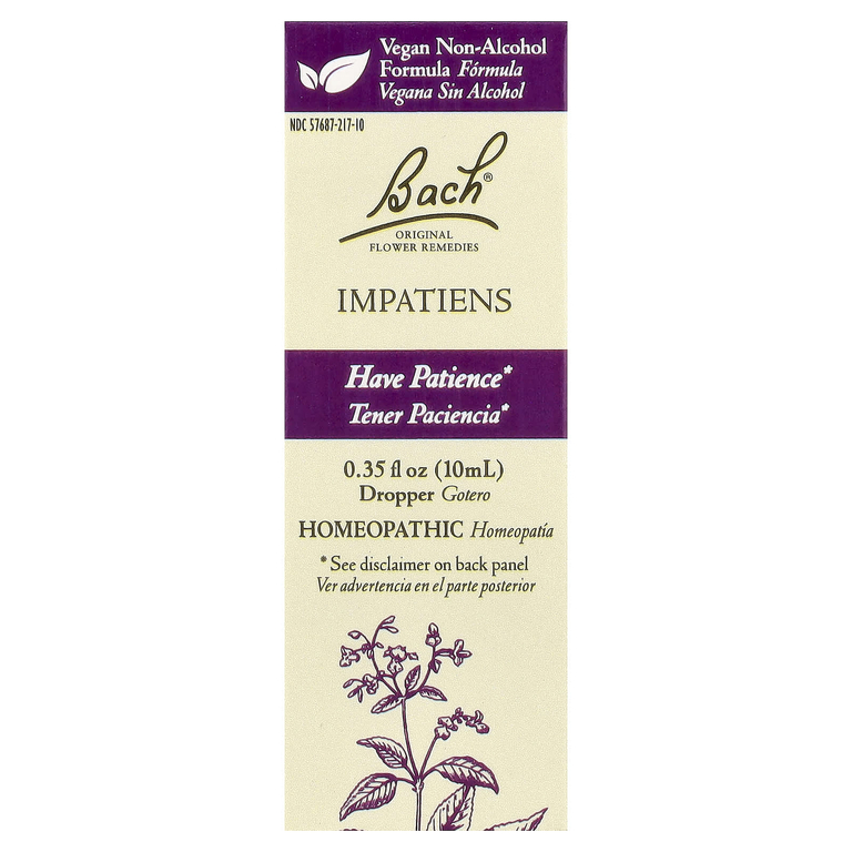 Bach, Original Flower Remedies, недотрога, 10 мл (0,35 жидк. унции)