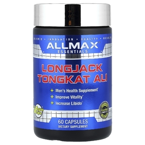 ALLMAX, Essentials, эврикома длиннолистая, 325 мг, 60 капсул