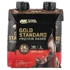 Optimum Nutrition, Gold Standard Protein Shake, протеиновый коктейль, шоколадный вкус, 4 упаковки по 325 мл (11 жидк. унций)