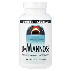 Source Naturals, D-манноза, 500 мг, 120 капсул
