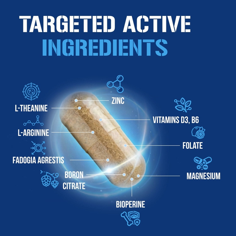 EVLution Nutrition, TestMode, полная поддержка уровня тестостерона, 100 растительных капсул