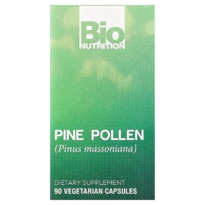 Bio Nutrition, сосновая пыльца, 90 вегетарианских капсул (500 мг в 1 капсуле)