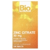 Bio Nutrition, цитрат цинка, 30 мг, 100 таблеток