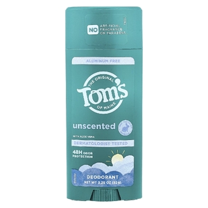 Tom's of Maine, дезодорант без алюминия, без запаха, 92 г (3,25 унции)