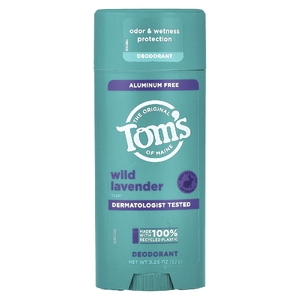 Tom's of Maine, дезодорант без алюминия, дикая лаванда, 92 г (3,25 унции)