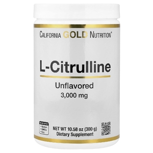 California Gold Nutrition, L-цитруллин, без добавок, 300 г (10,58 унции) (Товар снят с продажи) 