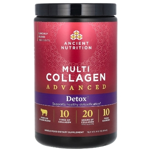 Ancient Nutrition, Multi Collagen, улучшенная формула, детокс, 414 г (14,6 унции)