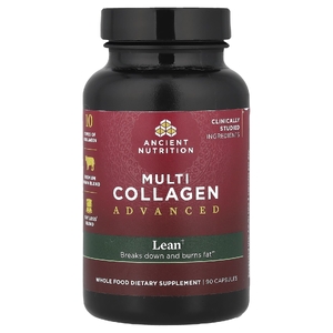 Ancient Nutrition, Multi Collagen Advanced, улучшенная формула с коллагеном, 90 капсул