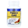 Enzymedica, Papaya Gold, папайя и мята, 60 таблеток