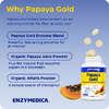 Enzymedica, Papaya Gold, папайя и мята, 60 таблеток