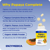 Enzymedica, Papaya Complete, папайя и мята, 120 таблеток