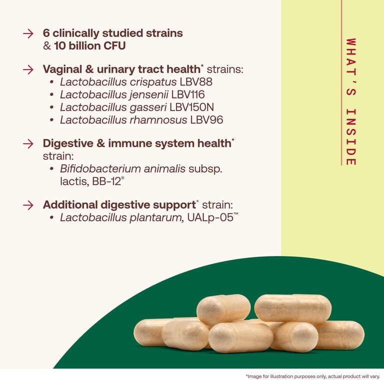 Jarrow Formulas, Веганский Fem-Dophilus®, улучшенная формула, 30 растительных капсул