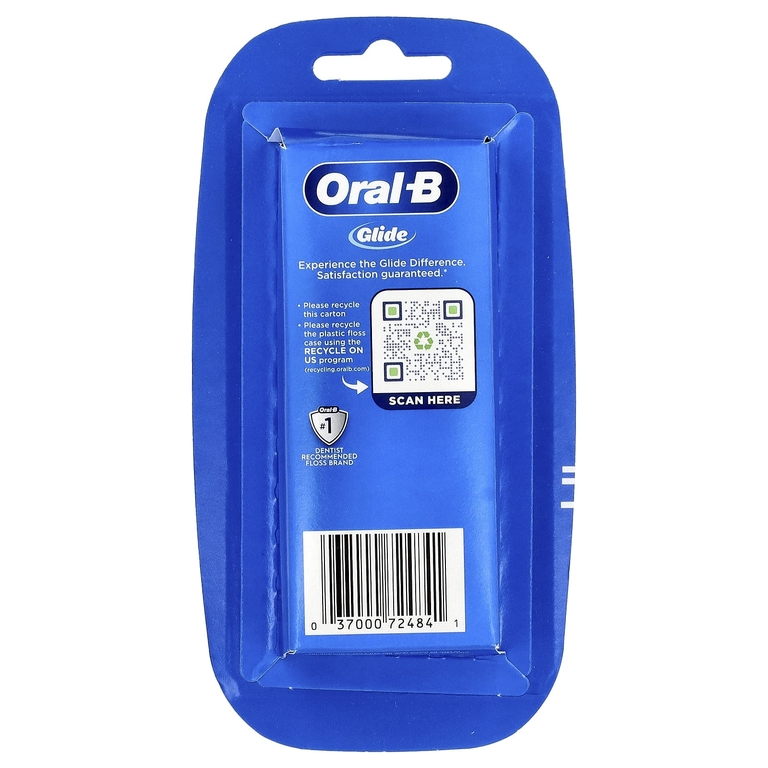 Oral-B, Glide, нить Comfort Plus, мята, 3 шт., 40 м (43,7 ярда) каждый