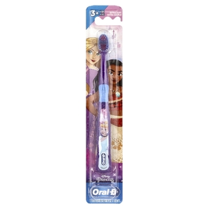 Oral-B, детская зубная щетка, «Диснеевская принцесса», очень мягкая, от 3 лет, 1 шт. (Товар снят с продажи) 