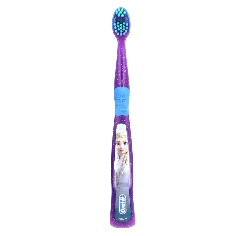 Oral-B, зубная щетка, Disney, «Холодное сердце», очень мягкая, для детей от 3 лет, 1 шт. (Товар снят с продажи) 
