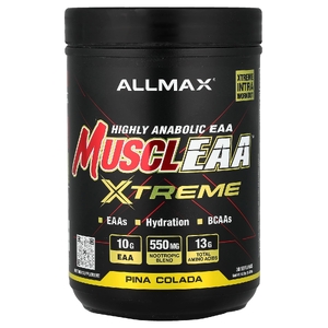 ALLMAX, MUSCLEAA ™ Xtreme, пина-колада, 532 г (1,17 фунта) (Товар снят с продажи) 