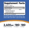 Nutricost, Горькая дыня, 2400 мг, 180 капсул