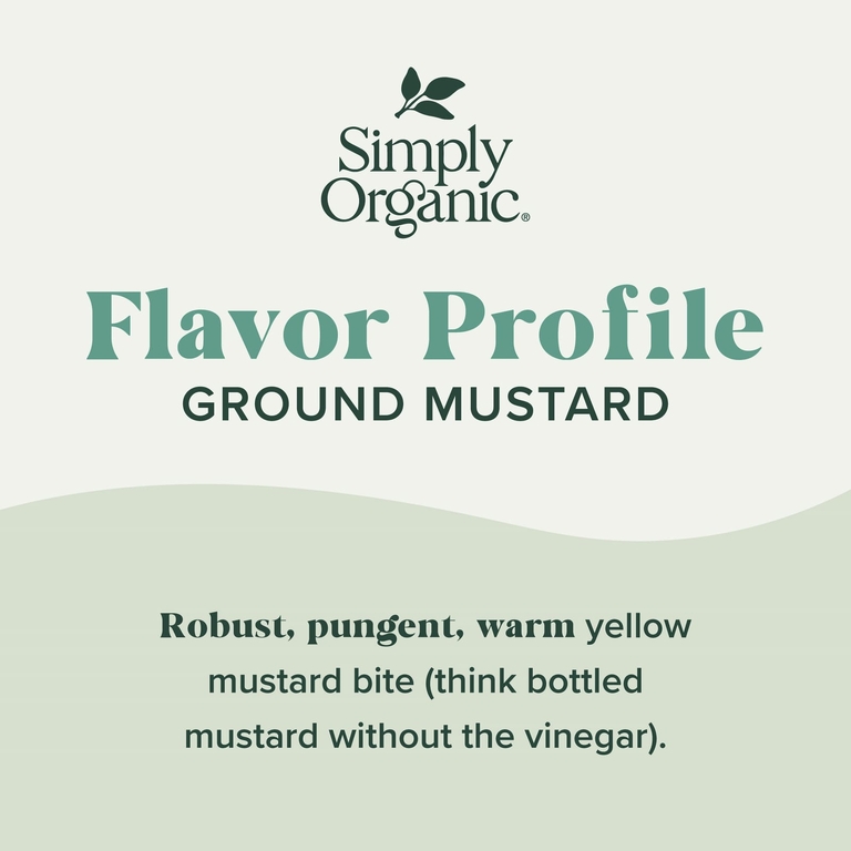 Simply Organic, молотая горчица, 75 г (2,65 унции) (Товар снят с продажи) 