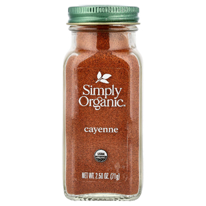 Simply Organic, кайенский перец, 71 г (2,5 унции)