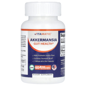 Vitamatic, аккермансия, 60 капсул DRCaps