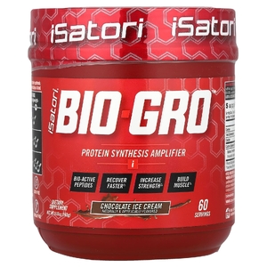 Isatori, Bio-Gro, усилитель синтеза протеина, со вкусом шоколадного мороженого, 146 г (5,15 унции)