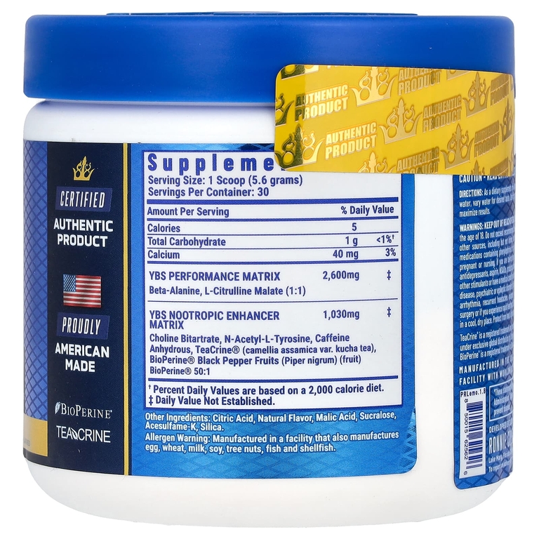 Ronnie Coleman, Signature Series, Yet Buddy Sport, перед тренировкой, со вкусом лимона, 162 г (5,71 унции)