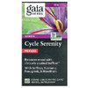 Gaia Herbs, для женщин, Cycle Serenity, средство для менструации, 60 веганских капсул Phyto-Caps