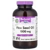 Bluebonnet Nutrition, Органическое льняное масло, 1000 мг, 250 мягких таблеток