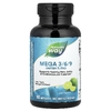 Nature's Way, Mega 3/6/9, смесь омега, со вкусом лайма, 90 мягких таблеток