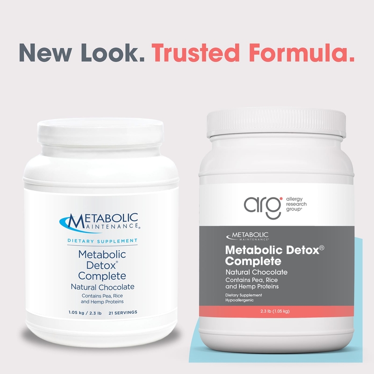Metabolic Maintenance, Metabolic Detox® Complete, натуральный шоколад, 1014 г (2,2 фунта)