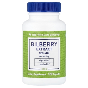 The Vitamin Shoppe, экстракт черники, 120 капсул (60 мг в 1 капсуле)