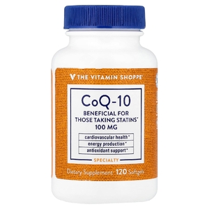 The Vitamin Shoppe, Коэнзим Q-10, 100 мг, 120 мягких таблеток