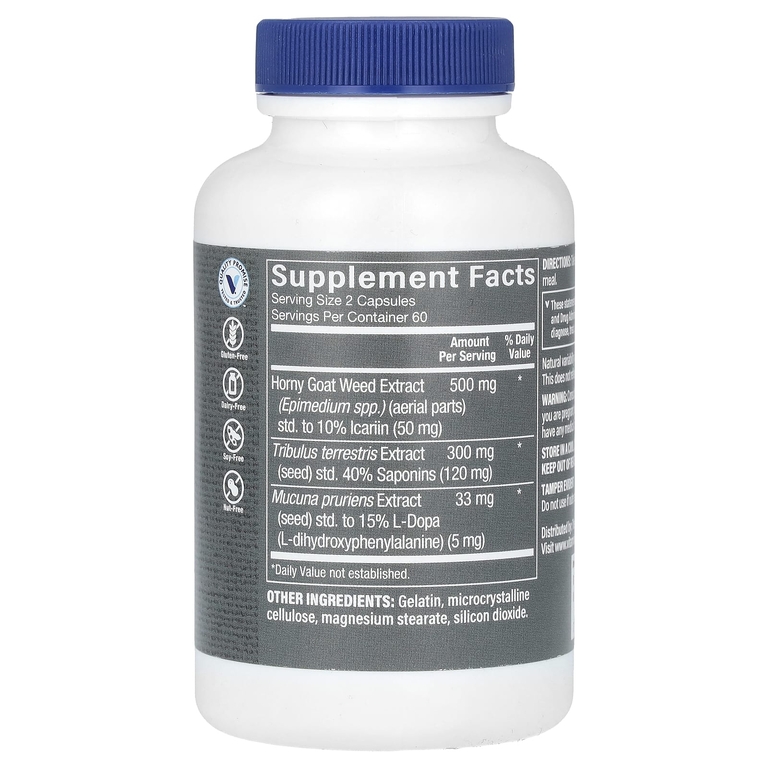 The Vitamin Shoppe, комплекс с горянкой для мужчин, 120 капсул (Товар снят с продажи) 