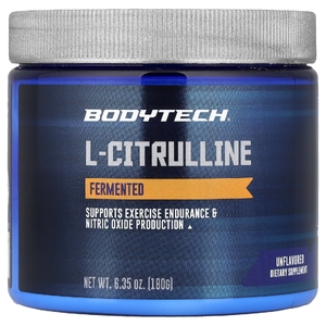 BodyTech, L-цитруллин, ферментированный, без добавок, 180 г (6,35 унции)