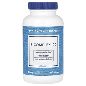 The Vitamin Shoppe, B-Complex 100, витамины группы B, 100 мягких таблеток (Товар снят с продажи) 