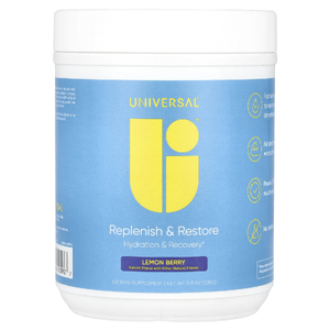 Universal U, Replenish & Restore, лимон и ягоды, 330 г (11,6 унции) (Товар снят с продажи) 