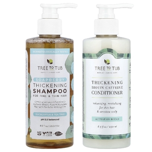 Tree To Tub, набор из шампуня и кондиционера для густоты волос, с мыльным деревом, 2 шт., 250 мл (8,5 жидк. унции)