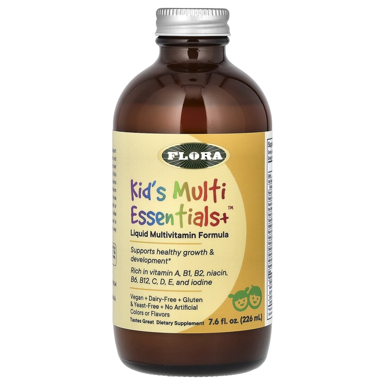 Flora, Kid's Multi Essentials+, фруктовый сок, 226 мл (7,6 жидк. унции) (Товар снят с продажи) 
