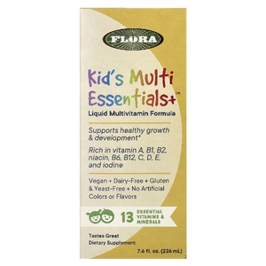 Flora, Kid's Multi Essentials+, фруктовый сок, 226 мл (7,6 жидк. унции) (Товар снят с продажи) 