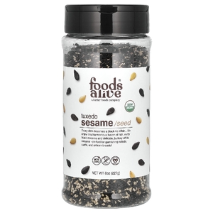 Foods Alive, Органический смокинг с кунжутом, шейкер, 227 г (8 унций)