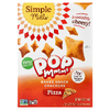 Simple Mills, Pop Mmms™, запеченные крекеры, со вкусом пиццы, 113 г (4 унции)