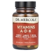 Dr. Mercola, витамины ADK, 30 капсул