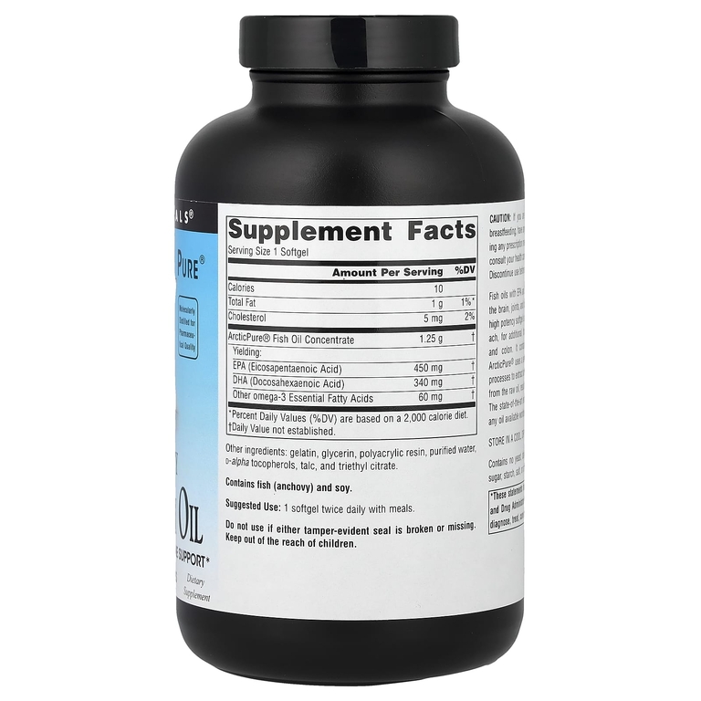 Source Naturals, омега-3 рыбий жир, 850 мг, 120 желатиновых капсул