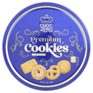 ChocZero, премиальное печенье, 340 г (12 унций)