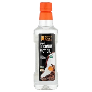 BetterBody Foods, органическое кокосовое масло MCT, 500 мл (16,9 жидк. унции)