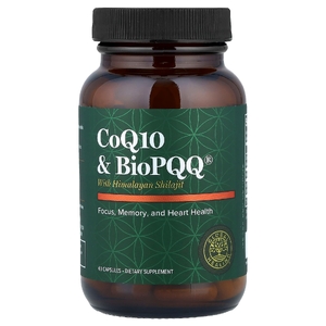 Global Healing, коэнзим Q10, BioPQQ с гималайским мумие, 60 капсул