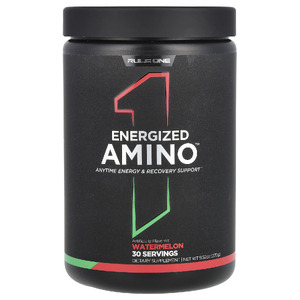 Rule One Proteins, Energized Amino, аминокислоты, со вкусом арбуза, 270 г (9,52 унции)