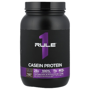 Rule One Proteins, казеиновый протеин, со вкусом шоколадного фаджа, 910 г (2,01 фунта)
